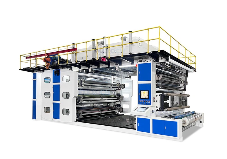 Stack Type Flexographic Printing Press Stack Type Flexographic Printing Press